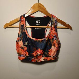 Joy Lab Sports Bra‎ Extra Small Multicolor Floral Print
